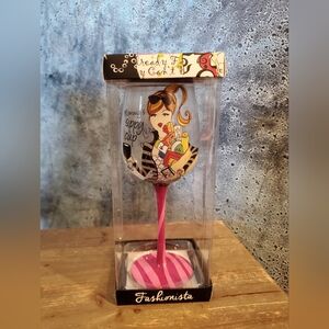 NIB Wine Glass by Fashionista "Mommy's Sippy Cup"